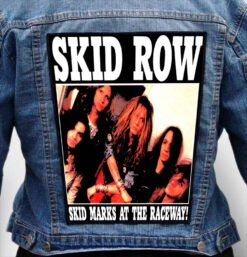 SKID ROW 4 - Photo Quality Printed Back Patch