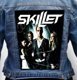 SKILLET 1 - Photo Quality Printed Back Patch