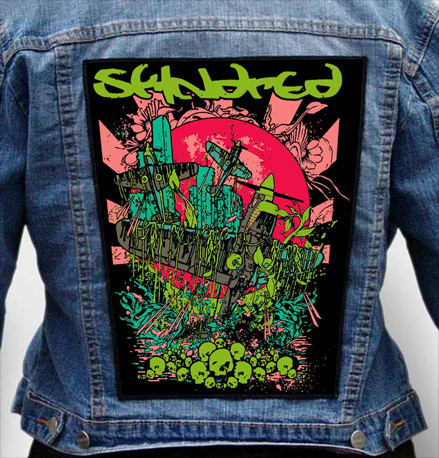 SKINDRED 1 - Photo Quality Printed Back Patch
