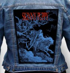 SKINNY PUPPY 1 - Photo Quality Printed Back Patch