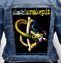 SLASHS SNAKEPIT 1 - Photo Quality Printed Back Patch