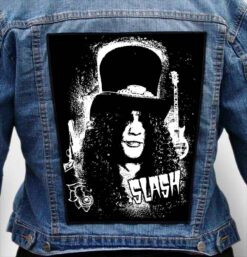 SLASH 1 - Photo Quality Printed Back Patch