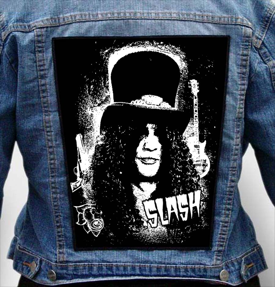 SLASH 1 - Photo Quality Printed Back Patch