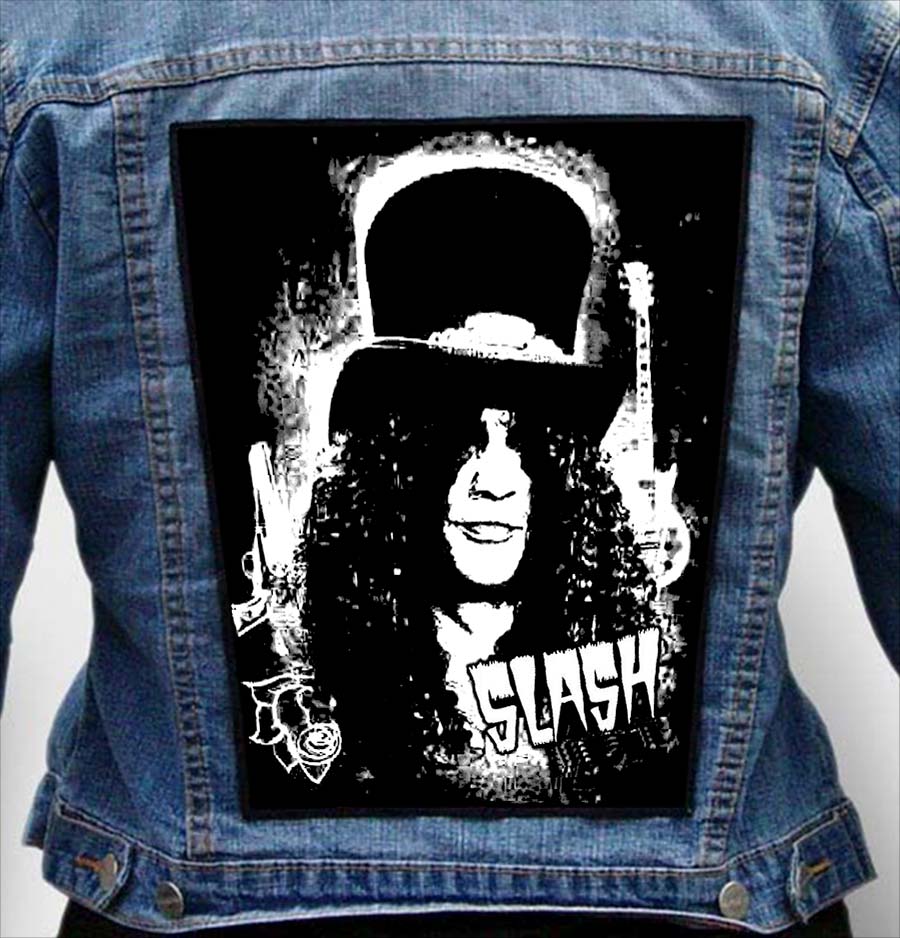 SLASH 9 - Photo Quality Printed Back Patch