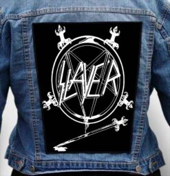 SLAYER 27 - Photo Quality Printed Back Patch