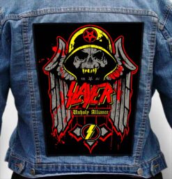 SLAYER 34 - Photo Quality Printed Back Patch