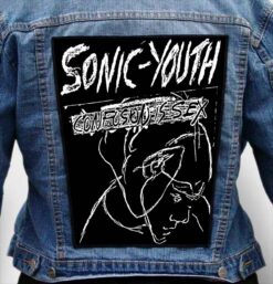 SONIC YOUTH 2 - Photo Quality Printed Back Patch