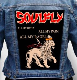 SOULFLY 1 - Photo Quality Printed Back Patch