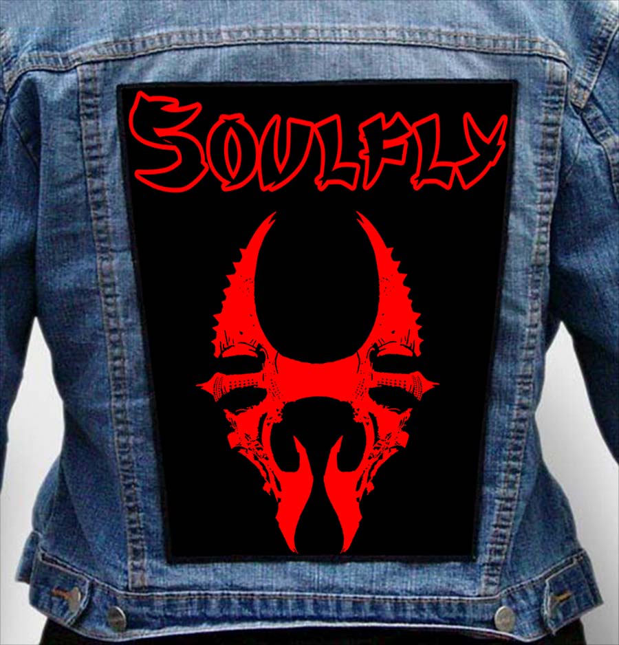 SOULFLY 12 - Photo Quality Printed Back Patch