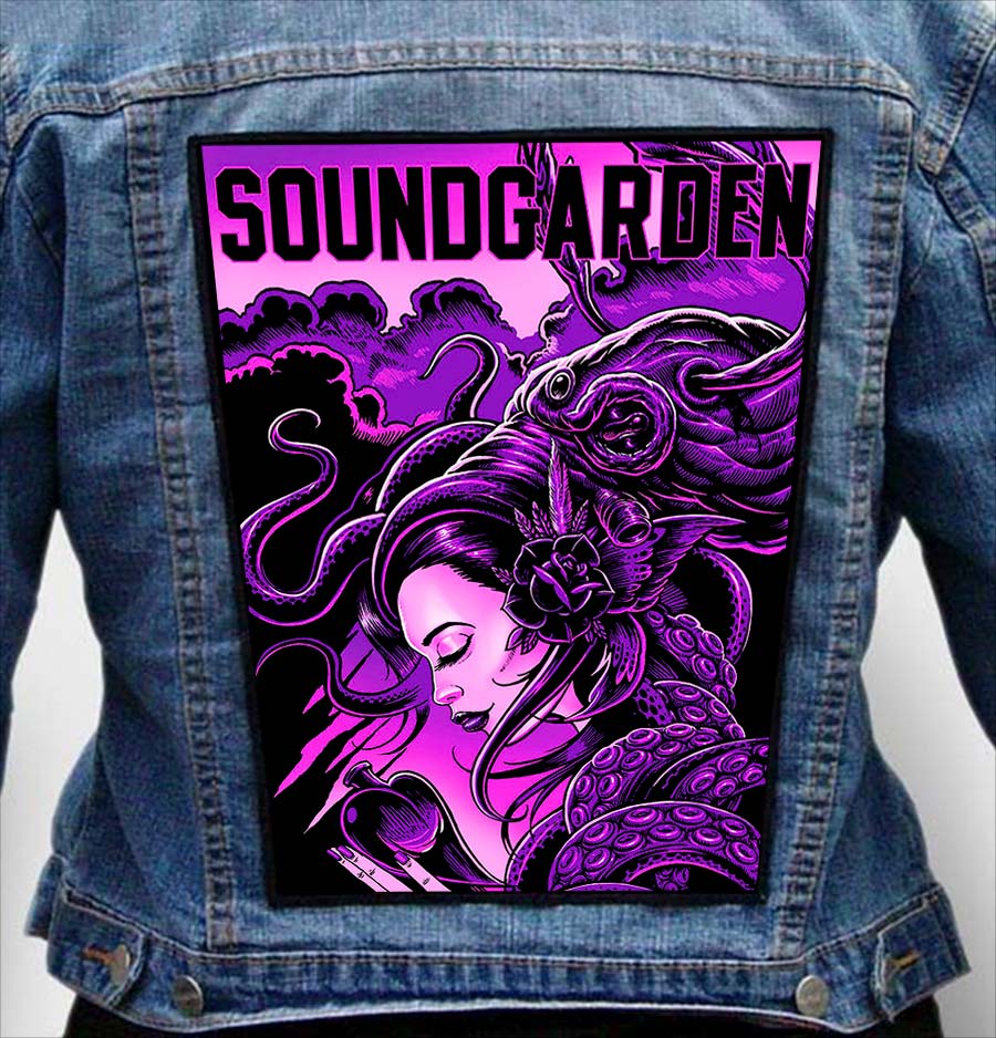 SOUNDGARDEN 2 - Photo Quality Printed Back Patch