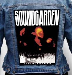 SOUNDGARDEN 3 - Photo Quality Printed Back Patch