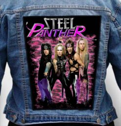 STEEL PANTHER 2 - Photo Quality Printed Back Patch