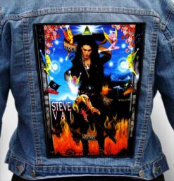 STEVE VAI 1 - Photo Quality Printed Back Patch