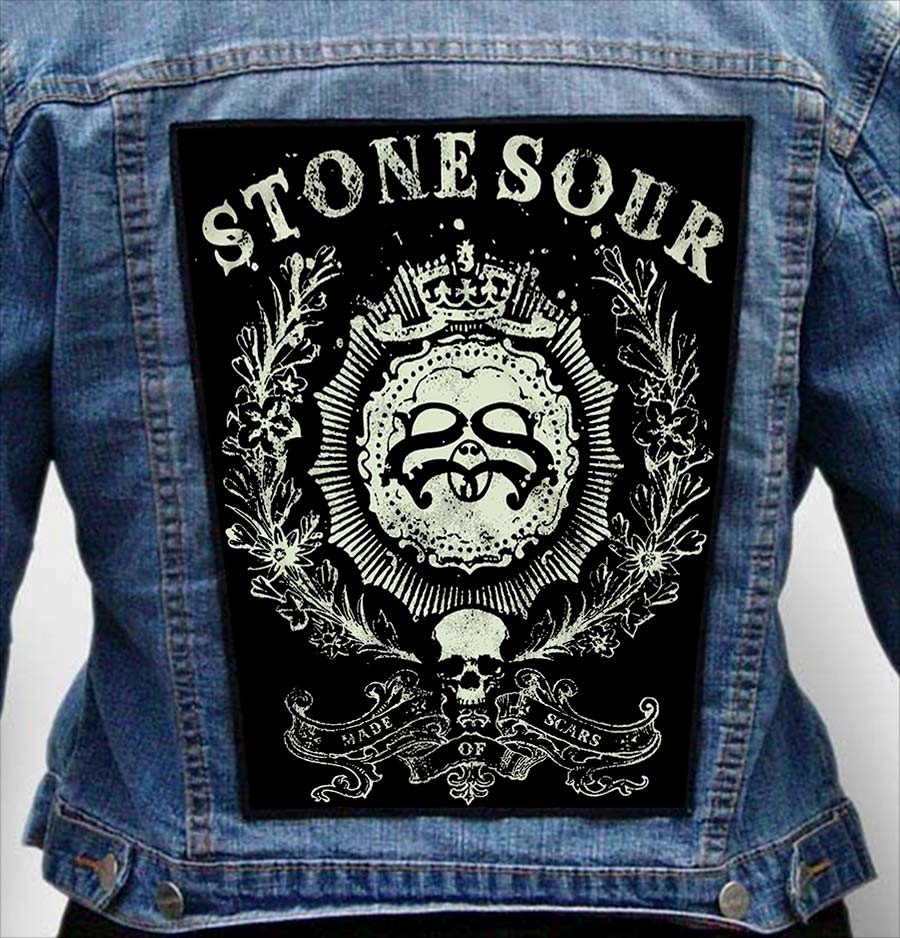 STONE SOUR 1 - Photo Quality Printed Back Patch