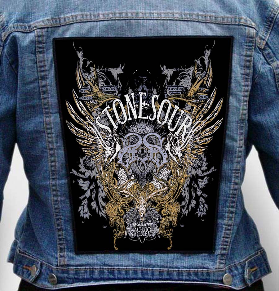 STONE SOUR 2 - Photo Quality Printed Back Patch