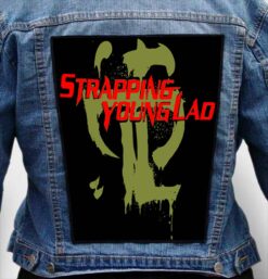 STRAPPING YOUNG LAD 1 - Photo Quality Printed Back Patch
