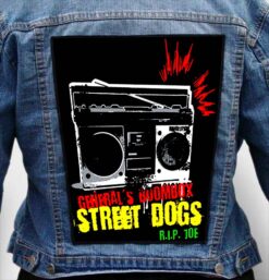 STREET DOGS 1 - Photo Quality Printed Back Patch