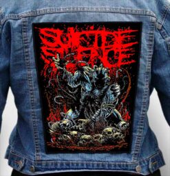 SUICIDE SILENCE 1 - Photo Quality Printed Back Patch