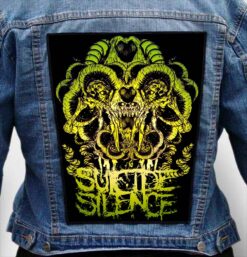 SUICIDE SILENCE 13 - Photo Quality Printed Back Patch