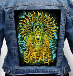 SUICIDE SILENCE 2 - Photo Quality Printed Back Patch