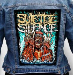 SUICIDE SILENCE 5 - Photo Quality Printed Back Patch