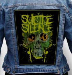 SUICIDE SILENCE 9 - Photo Quality Printed Back Patch