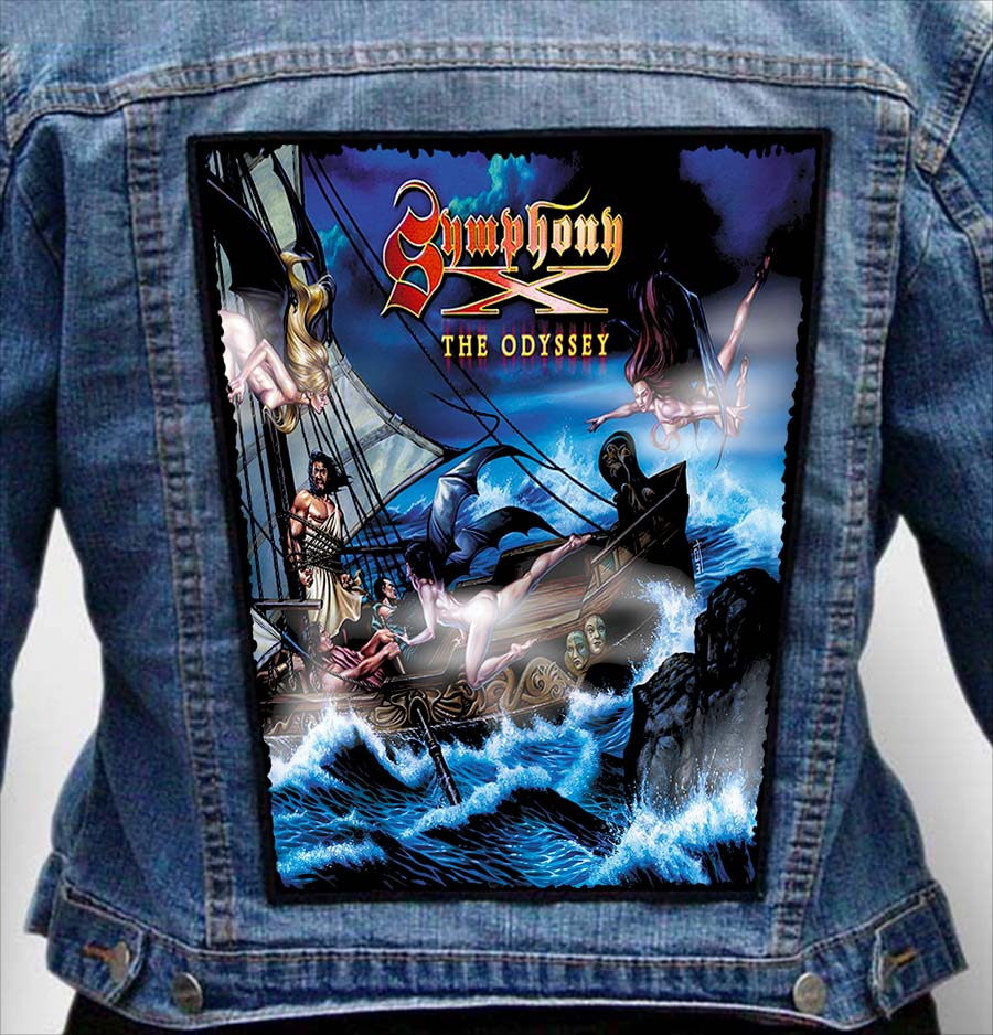 SYMPHONY X 5 - Photo Quality Printed Back Patch