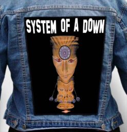 SYSTEM OF A DOWN 1 - Photo Quality Printed Back Patch