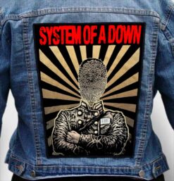 SYSTEM OF A DOWN 13 - Photo Quality Printed Back Patch