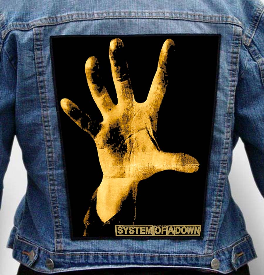 SYSTEM OF A DOWN 15 - Photo Quality Printed Back Patch