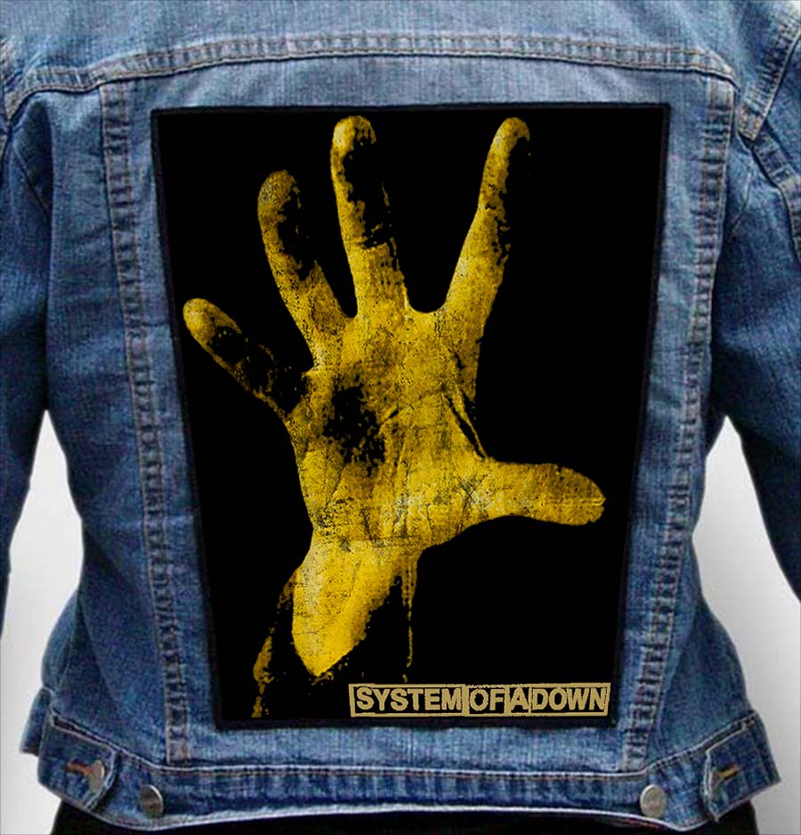 SYSTEM OF A DOWN 18 - Photo Quality Printed Back Patch
