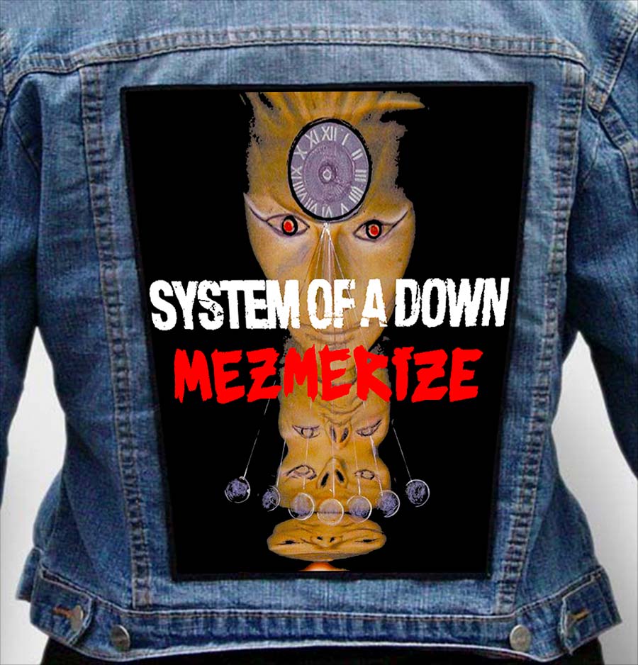 SYSTEM OF A DOWN 19 - Photo Quality Printed Back Patch
