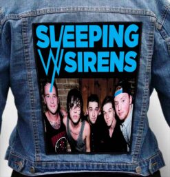 Sleeping With Sirens 1 - Photo Quality Printed Back Patch