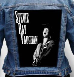 Steve Ray Vaughan 1 - Photo Quality Printed Back Patch