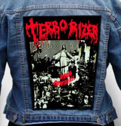 TERRORIZER 1 - Photo Quality Printed Back Patch