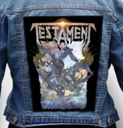 TESTAMENT 1 - Photo Quality Printed Back Patch