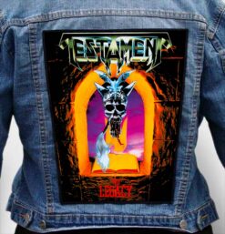 TESTAMENT 10 - Photo Quality Printed Back Patch
