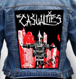 THE CASUALTIES 2 - Photo Quality Printed Back Patch