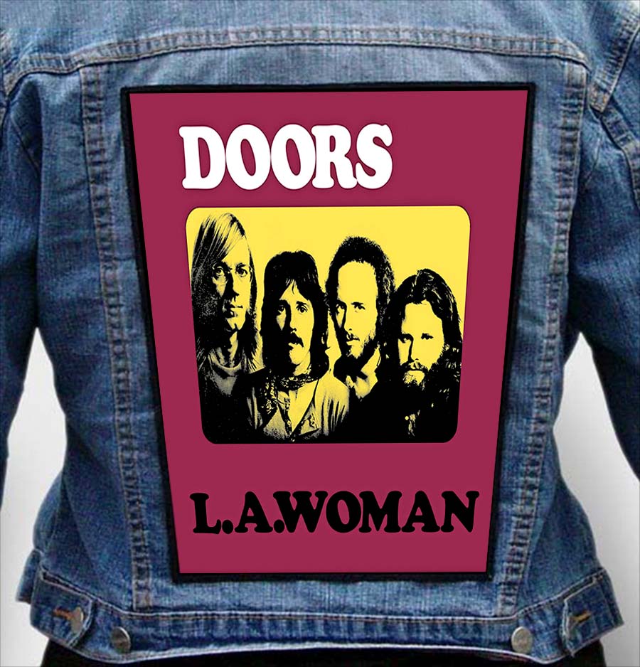 THE DOORS 3 - Photo Quality Printed Back Patch