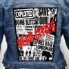 THE EXPLOITED 6 - Photo Quality Printed Back Patch