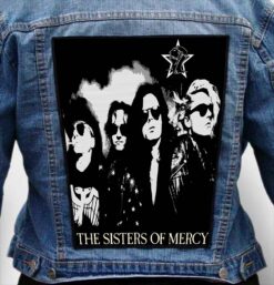 THE SISTERS OF MERCY 2 - Photo Quality Printed Back Patch