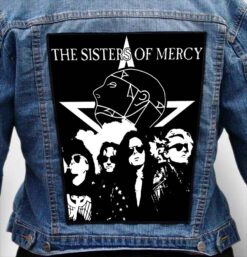 THE SISTERS OF MERCY 4 - Photo Quality Printed Back Patch