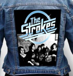 THE STROKES 1 - Photo Quality Printed Back Patch