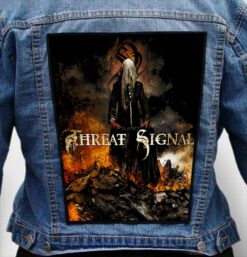 THREAT SIGNAL 1 - Photo Quality Printed Back Patch