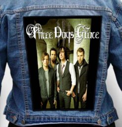 THREE DAYS GRACE 1 - Photo Quality Printed Back Patch
