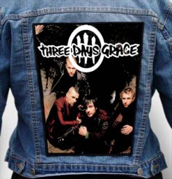 THREE DAYS GRACE 2 - Photo Quality Printed Back Patch