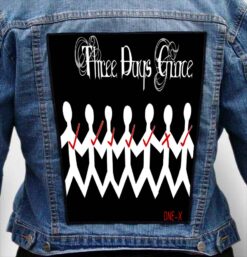 THREE DAYS GRACE 3 - Photo Quality Printed Back Patch