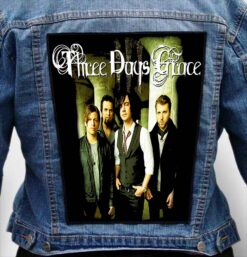 THREE DAYS GRACE 4 - Photo Quality Printed Back Patch