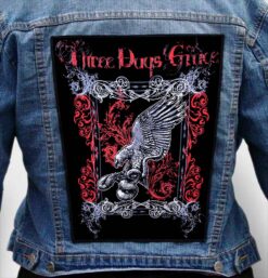 THREE DAYS GRACE 5 - Photo Quality Printed Back Patch