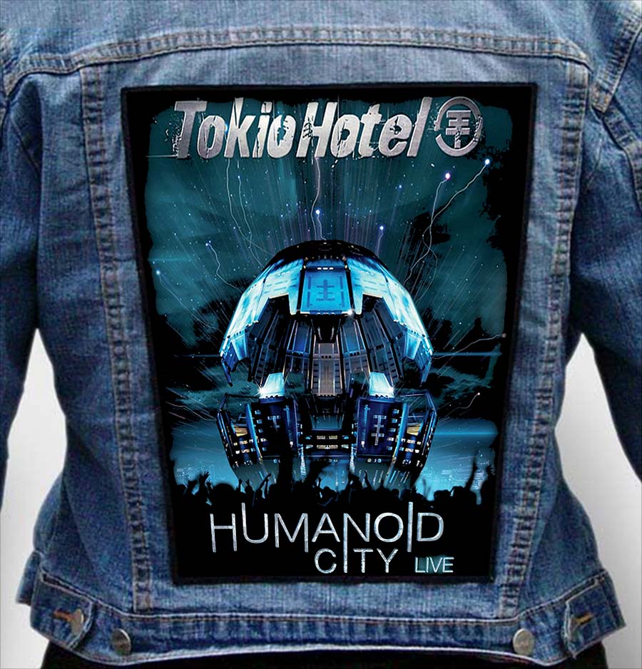 TOKIO HOTEL 1 - Photo Quality Printed Back Patch